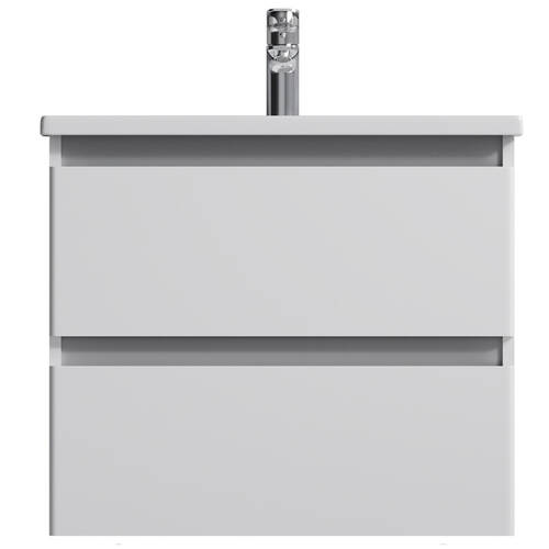 Тумба з раковиною AM.PM X-Joy M85 - FHX0652 - WC0652WG38  підвісна, 65 см, білий глянець, фото 1