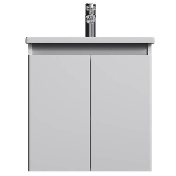 Тумба з раковиною AM.PM X-Joy M85 - FHX0551 - WC0551WG38 підвісна, 55 см, білий глянець, фото 1