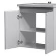 Тумба з раковиною AM.PM X-Joy M85 - FHX0551 - WC0551WG38 підвісна, 55 см, білий глянець, фото 4