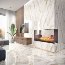 Керамограніт Інтеркерама Calacatta gold  сірий  240120 35 071/L 120x240 см, фото №2