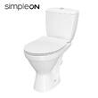 Унітаз-компакт Cersanit Cersania 705 011 із сидінням Slim з дюропласту Soft Close, фото 2
