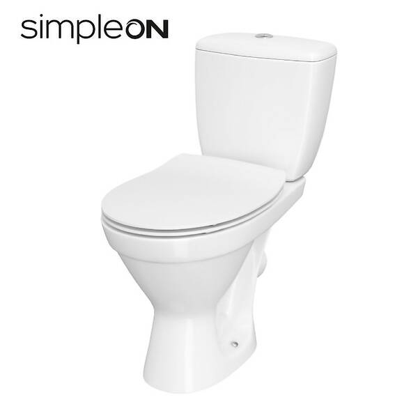 Унітаз-компакт Cersanit Cersania 705 011 із сидінням Slim з дюропласту Soft Close, фото 2