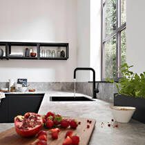 Змішувач для кухні Hansgrohe Talis M54 72806670 чорний матовий, фото №3