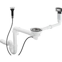 Сифон для кухонной мойки Hansgrohe 43931800 (D14-11) хром, фото №1