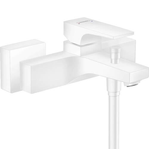 Смеситель для ванны Hansgrohe Metropol 32540700 белый матовый, фото 1