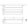 Тримач для рушників Decor Walther Corner CO KHT 0561360 чорний матовий, фото 2