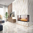 Керамограніт Інтеркерама Calacatta Gold 35 071/L Сірий 60x120 см, фото 2