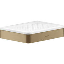 Мыльница Axor Universal Softsquare 42803140 бронза матовый, фото №1