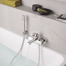 Змішувач для ванни Grohe Lineare 33850001 з ручним душем, хром, фото №3