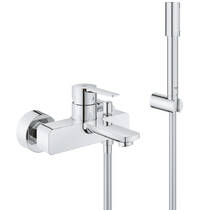 Змішувач для ванни Grohe Lineare 33850001 з ручним душем, хром, фото №1