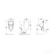 Пісуар підвісний Villeroy&Boch Omnia Architectura 55740001, фото 2