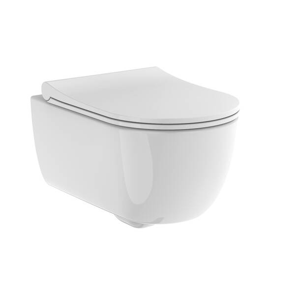 Унітаз підвісний Devit ART 2.0 3020140 безобідковий з сидінням soft-close, фото 1