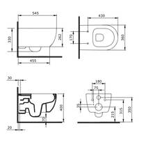 Унитаз подвесной Devit ART 2.0 3020140, фото №2