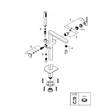 Змішувач для ванни Grohe Plus 23846003 підлоговий,  хром, фото 3