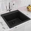 Кухонная мойка Miraggio Bodrum 510 Black Shine черный матовый, фото 5