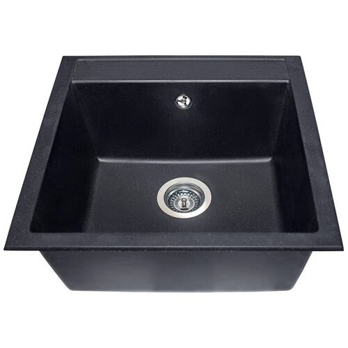 Кухонная мойка Miraggio Bodrum 510 Black Shine черный матовый, фото 4