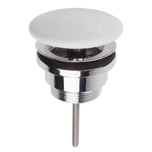 Донний клапан для раковини Villeroy&Boch 680900R2 керамічний білий, фото 1