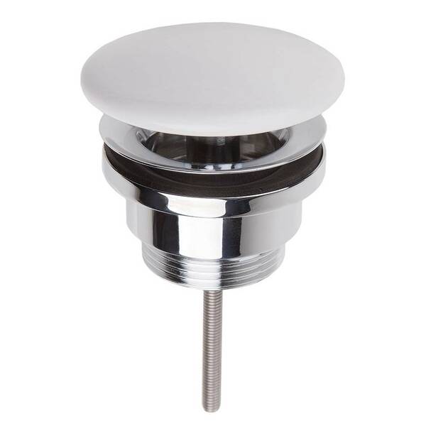 Донний клапан для раковини Villeroy&Boch 680900R2 керамічний білий, фото 1