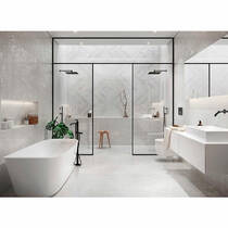 Керамограніт Opoczno Pl Rest White Inserto A Matt 39,8х119,8 см декор, фото №3
