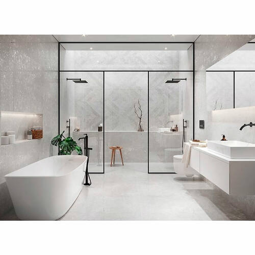 Керамограніт Opoczno Pl Rest White Inserto A Matt 39,8х119,8 см декор, фото 3