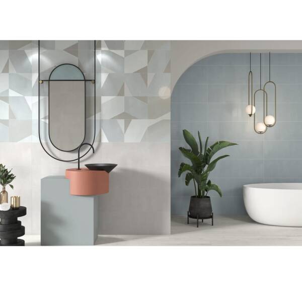 Плитка Argenta Ceramica Le Giare Dec Blue 30x90 см, фото 2