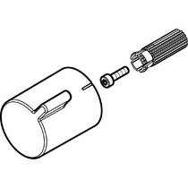 Ручка термостата Hansgrohe 95836000 хром, фото №3