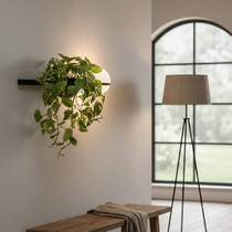 Настенный светильник Vibia Palma 370218/1B col.Graphite 2700K,1-10V, фото №3