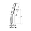 Ручний душ Grohe Rainshower SmartActive 150 26553000 хром, фото 2