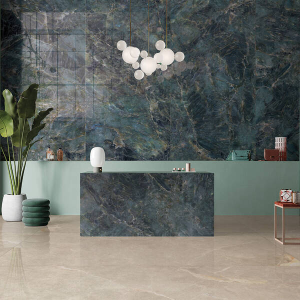 Керамограніт Almera Ceramica-2 V189J959P Jewelry Blue 90x180 см, фото 1