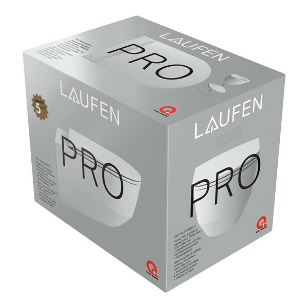 Унітаз підвісний Laufen Pro new H8669570000001 Rimless із сидінням Soft Close, фото 5
