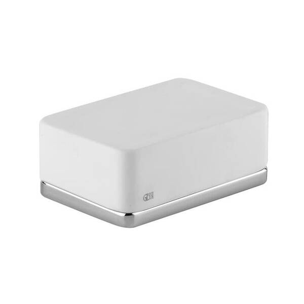 Мильниця GESSI iSpa 41625-031  білий / хром, фото 1