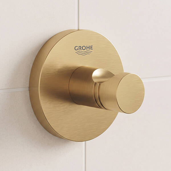 Гачок Grohe Essentials 40364GN1 одинарний, брашоване золото