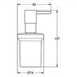 Дозатор для рідкого мила Grohe Essentials 40394GN1 брашоване золото, фото 2