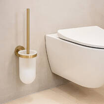 Щітка для унітаза Grohe Essentials 40374GN1 брашоване золото, фото №5