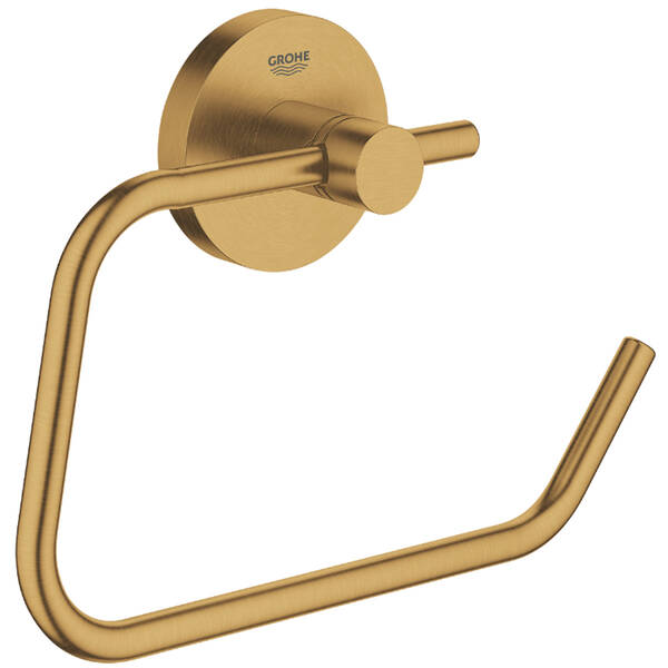 Тримач для туалетного паперу Grohe Essentials 40689GN1 брашоване золото, фото 1
