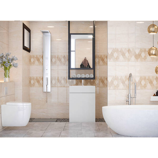 Керамограніт Golden Tile Marmo Milano бежевий 8М1510 60,7х60,7 см, фото 2