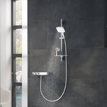 Ручний душ Grohe Rainshower SmartActive Cube 130 26551LS0 хром, фото №4