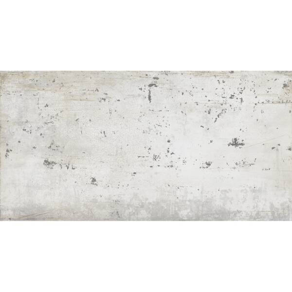 Керамограніт ITT Ceramic Ash White Rect 75x150 см, фото 1