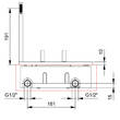 Внутренняя часть смесителя для раковины Fantini 44 00 T010A AK/25, фото 2