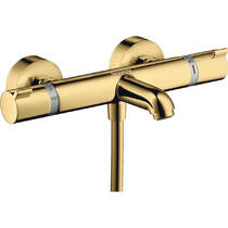 Змішувач для ванни Hansgrohe Ecostat Comfort 13114990 з термостатом, поліроване золото, фото №1