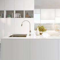 Смеситель для кухни Kludi Bingo Star XS 468519378 белый матовый/хром, фото №3