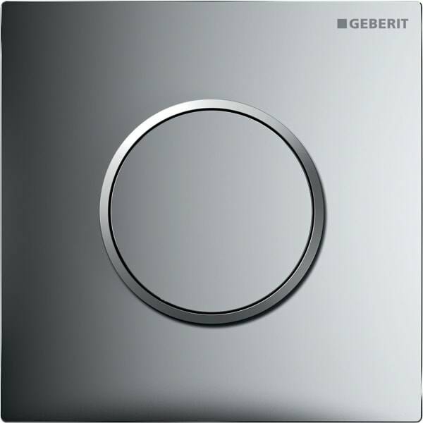 Клавіша змиву Geberit Sigma10 116.015.KH.1 для пісуара хром, фото 1