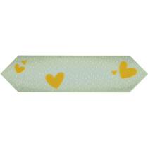 Декор Pamesa Agatha Circus 21 Corazones Amarillo 7,5x26,5 см, фото №1