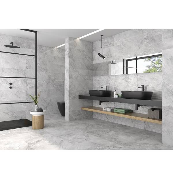 Плитка ITT Ceramic Dolomite Pearl Shiny Rect. 29,5x90 см, фото 3