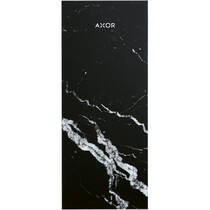Накладка для змішувача Axor MyEdition 47914000 245 мм мармур Nero Marquina, фото №1