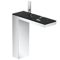 Накладка для змішувача Axor MyEdition 47914000 245 мм мармур Nero Marquina, фото №4