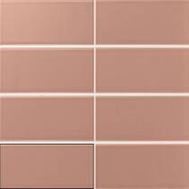 Плитка Ape Ceramica Three-D Flat Terracota 5x20 см, фото №2
