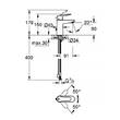 Змішувач для раковини Grohe BauEdge 23329000 хром, фото 2