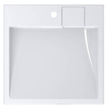 Раковина на стиральную машину Miraggio Tallinn 60х60 см, белый глянец, фото №2