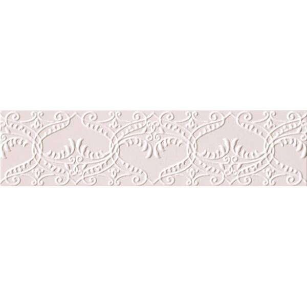 Фриз Ascot Eg50ld Rosa List. Decorato 8х33,3 см, фото 1